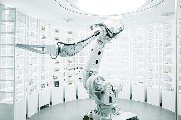 Illustration d'automatisation et d'intelligence artificielle